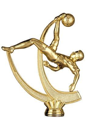 Figurka plastikowa złota F223/G – piłka nożna, 15 cm – zdjęcie 3