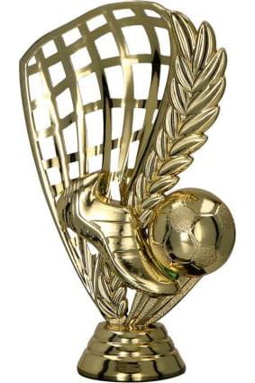 Figurka plastikowa złota H429/G – piłka nożna, 12 cm – zdjęcie 2