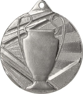 Medal stalowy złoty ME007/G – Ø 50 mm – zdjęcie 3