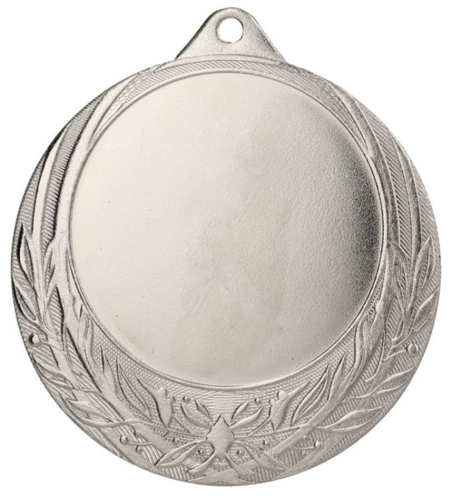 Medal stalowy złoty z miejscem na emblemat 50 mm ME0170/G – Ø 70 mm – zdjęcie 2