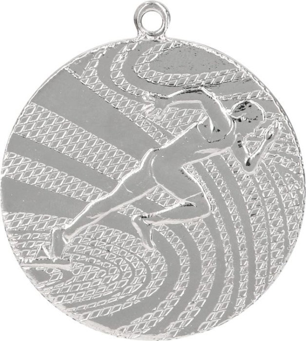 Medal stalowy srebrny MMC1740/S – biegi, Ø 40 mm – zdjęcie 2