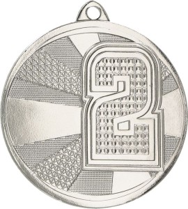Medal stalowy srebrny MMC29050/S – Ø 50 mm – zdjęcie 3