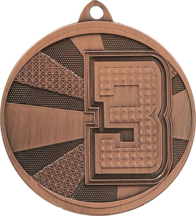 Medal stalowy srebrny MMC29050/S – Ø 50 mm – zdjęcie 4