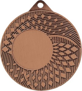 Medal stalowy złoty z miejscem na emblemat 25 mm MMC31050/G – Ø 50 mm – zdjęcie 4
