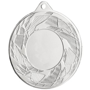 Medal stalowy srebrny MMC42050/S – Ø 50 mm – zdjęcie 2