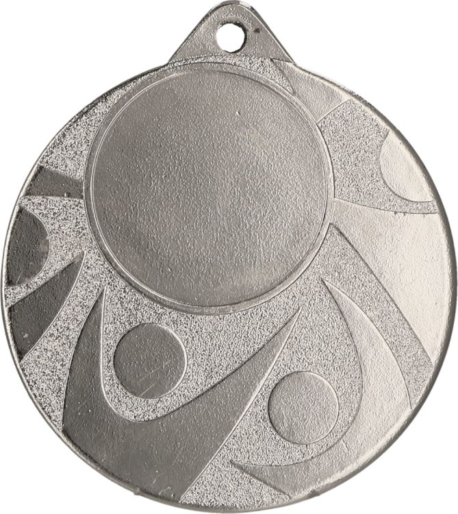 Medal stalowy złoty z miejscem na emblemat 25 mm MMC5850/G – Ø 50 mm – zdjęcie 2
