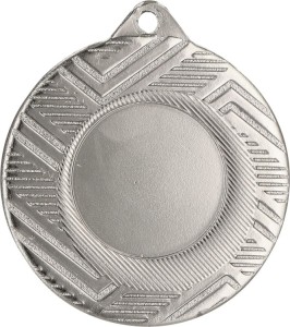 Medal stalowy brązowy z miejscem na emblemat 25 mm MMC5950/B – Ø 50 mm – zdjęcie 2