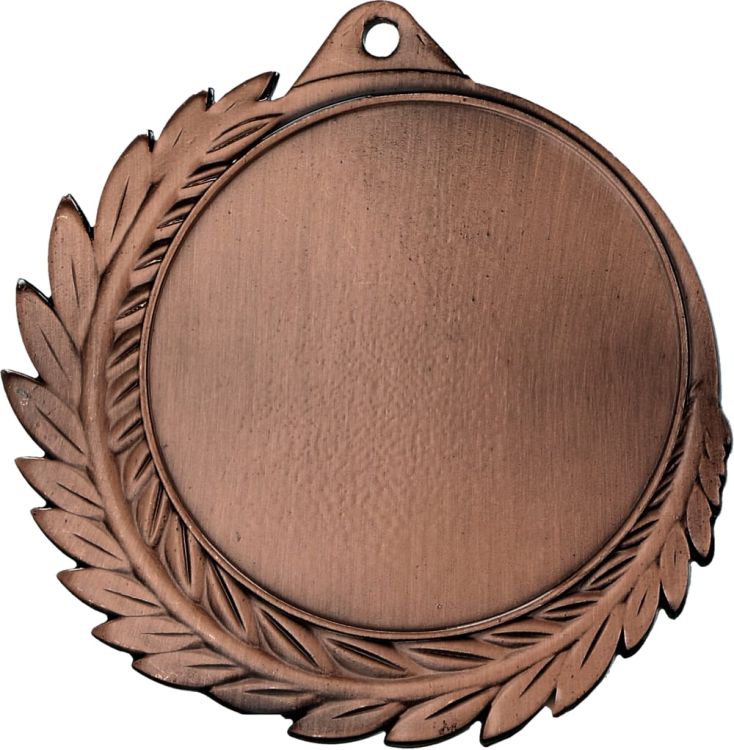 Medal stalowy brązowy z miejscem na emblemat 50 mm MMC7010/B – Ø 70 mm – zdjęcie 3