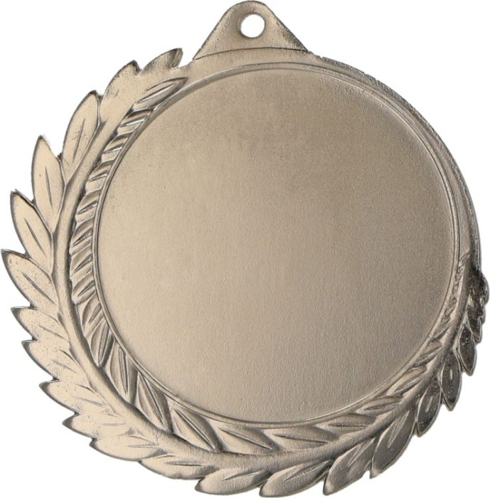 Medal stalowy złoty z miejscem na emblemat 50 mm MMC7010/G – Ø 70 mm – zdjęcie 2