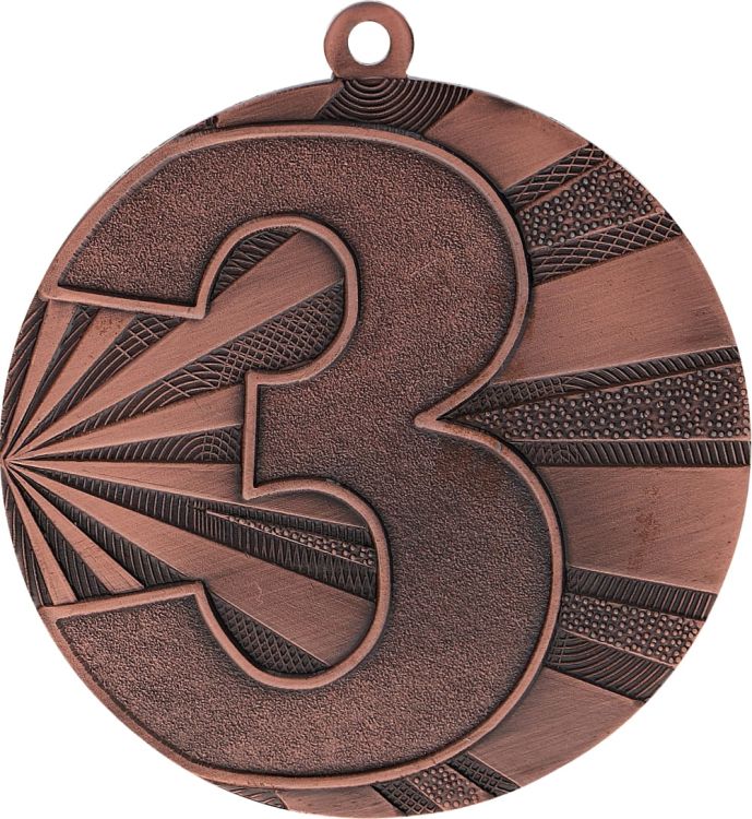 Medal stalowy brązowy MMC7071/B – Ø 70 mm – zdjęcie 3