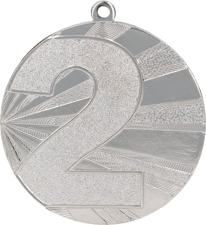 Medal stalowy srebrny MMC7071/S – Ø 70 mm – zdjęcie 2