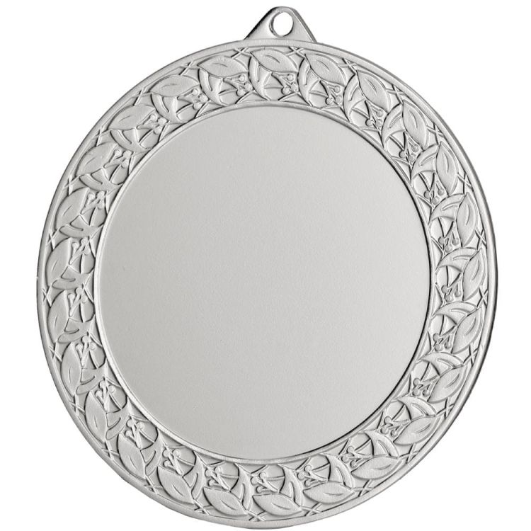 Medal stalowy srebrny MMC7074/S – Ø 70 mm – zdjęcie 2