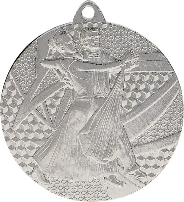 Medal stalowy brązowy MMC7850/B – taniec, Ø 50 mm – zdjęcie 2