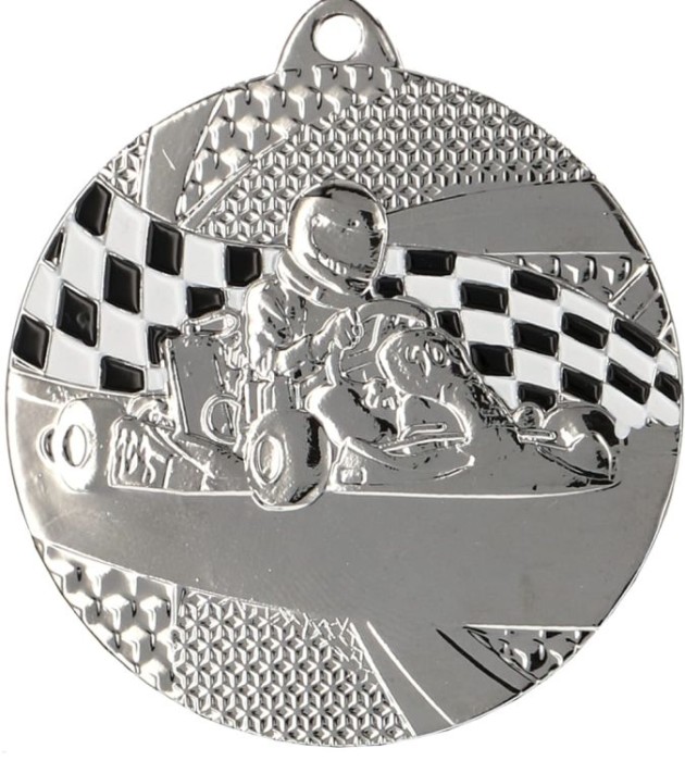 Medal stalowy brązowy MMC8350/B – motoryzacja, Ø 50 mm – zdjęcie 2