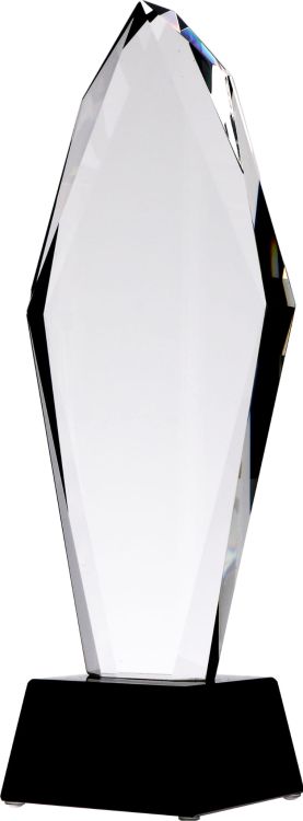 Trofeum kryształowe z etui C043-31 – 30,5 cm – zdjęcie 3