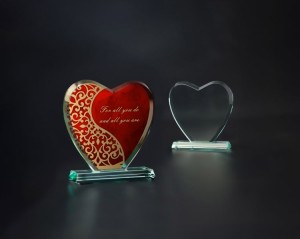 Statuetka szklana z etui G031 – 20,5 cm – zdjęcie 3
