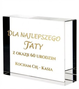 Trofeum kryształowe C056 – 14 cm – zdjęcie 4