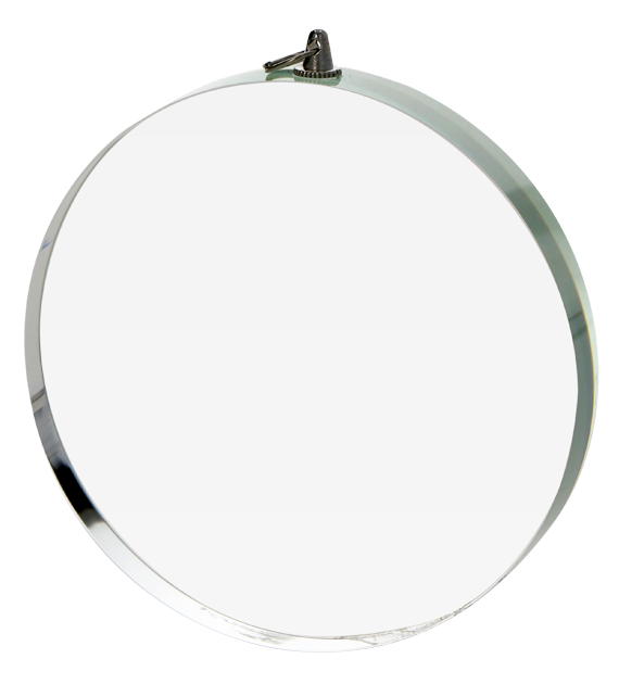 Medal szklany GM7010 w etui – Ø 70 mm – zdjęcie 3