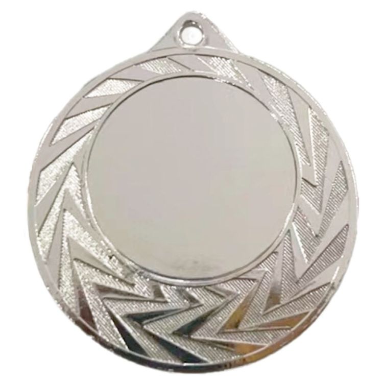 Medal stalowy złoty z miejscem na emblemat 25 mm MMC0240/G – Ø 40 mm – zdjęcie 3