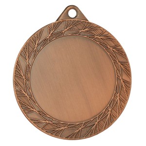 Medal stalowy brązowy z miejscem na emblemat 50 mm MMC0270/B – Ø 70 mm – zdjęcie 4