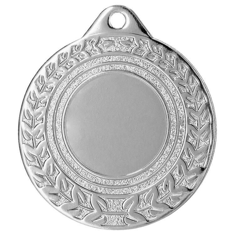 Medal stalowy złoty z miejscem na emblemat 25 mm MMC0850/G – Ø 50 mm – zdjęcie 3