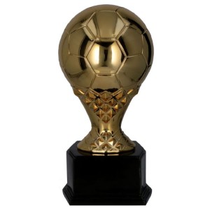 Figurka odlewana złota RP2020/G – piłka nożna, najlepszy zawodnik, 24 cm – zdjęcie 2