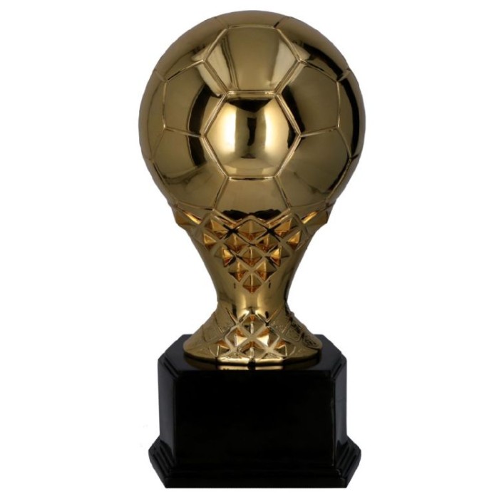 Figurka odlewana złota RP2020/G – piłka nożna, najlepszy zawodnik, 24 cm – zdjęcie 2