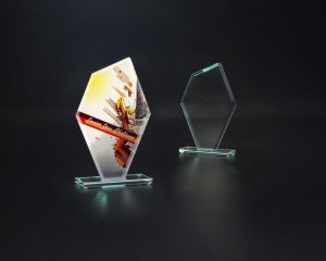 Statuetka szklana GS817-25 – 25,5 cm – zdjęcie 4