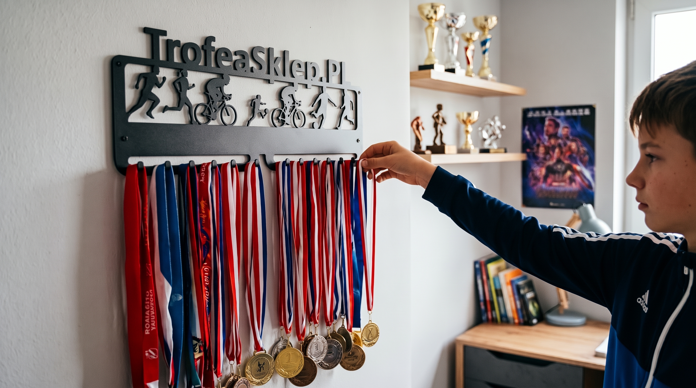 Wieszak na medale – idealny sposób na wyeksponowanie sportowych nagród z TrofeaSklep.pl